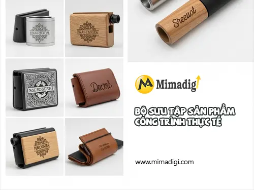 Laser Engraving Service Website Design by MIMADIGI