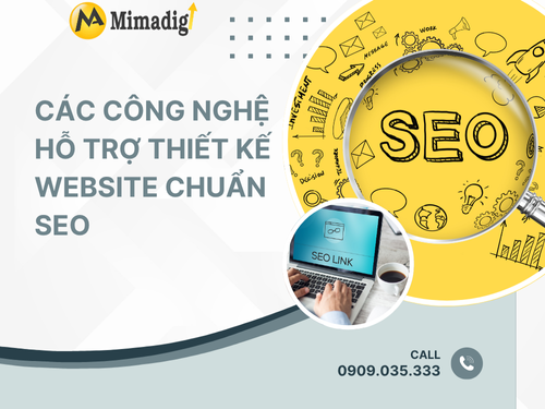 Thiết kế website chuẩn SEO Google cuả mimadigi