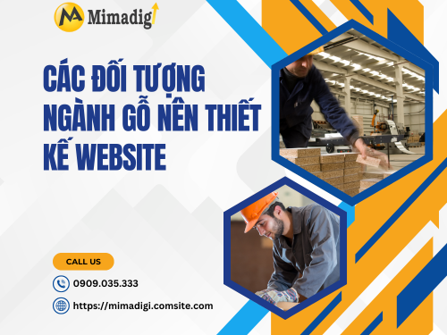 Thiết kế website ngành gỗ tại Đồng Nai của mimadigi