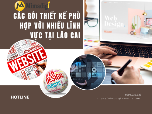 Thiết kế website tại Lào Cai – Website thương hiệu bền vững cùng mimadigi