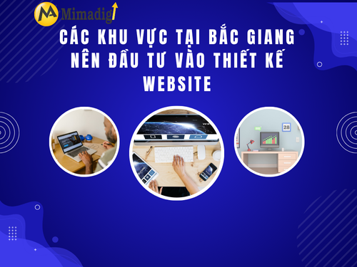 Thiết kế website tại Bắc Giang – Hỗ trợ chiến dịch quảng cáo của mimadigi