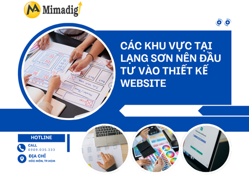 Thiết kế website tại Lạng Sơn – Website tốc độ, bảo mật của mimadigi