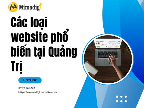 Thiết kế website tại Quảng Trị – Đẹp, mượt, chuẩn di động của mimadigi