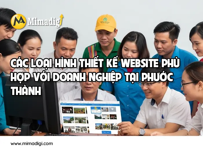 Thiết kế website Xã Phước Thành tại mimadigi