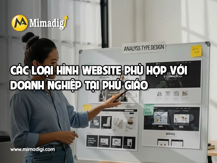 Thiết kế website Xã Phú Giáo tại mimadigi