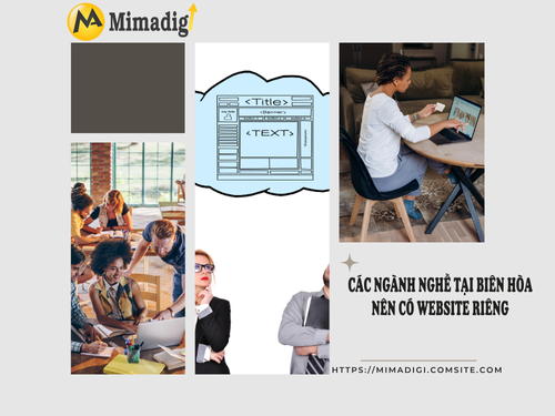 Thiết kế web Biên Hòa Đồng Nai cùng mimadigi