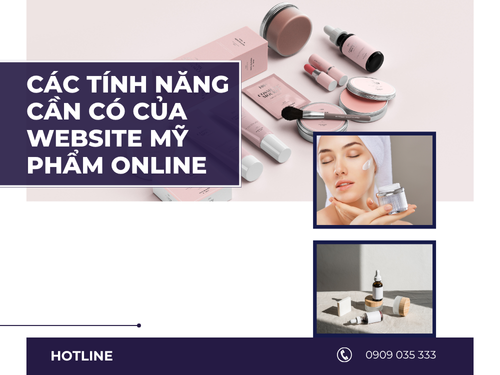 Thiết kế website bán mỹ phẩm online tại Sài Gòn của mimadigi