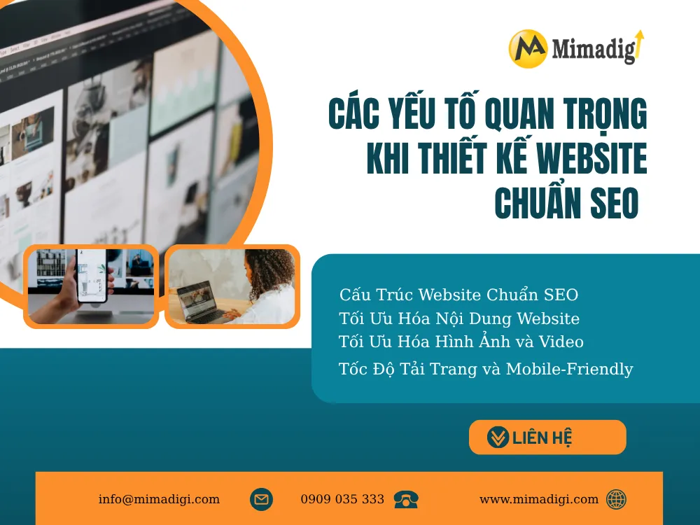 Thiết kế website Quận 7 Tại TP.HCM tại mima