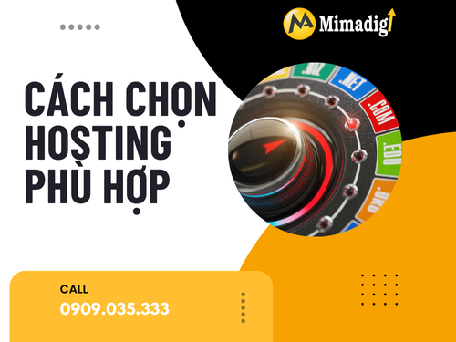Cách chọn Hosting phù hợp cho website bán hàng/giới thiệu doanh nghiệp của mimadigi