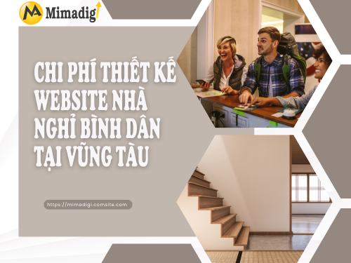 Thiết kế website nhà nghỉ bình dân tại Vũng Tàu tại mimadigi