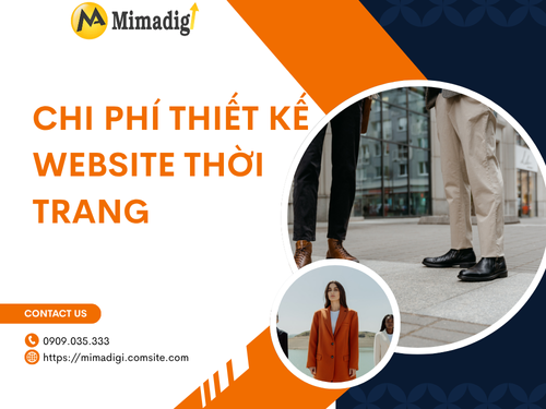 Thiết kế website thời trang nam nữ tại mimadigi