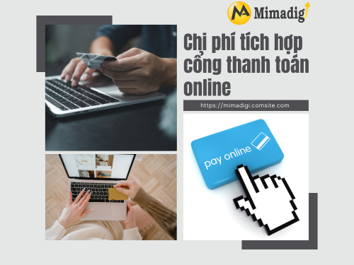 Website tích hợp cổng thanh toán online tại mimadigi