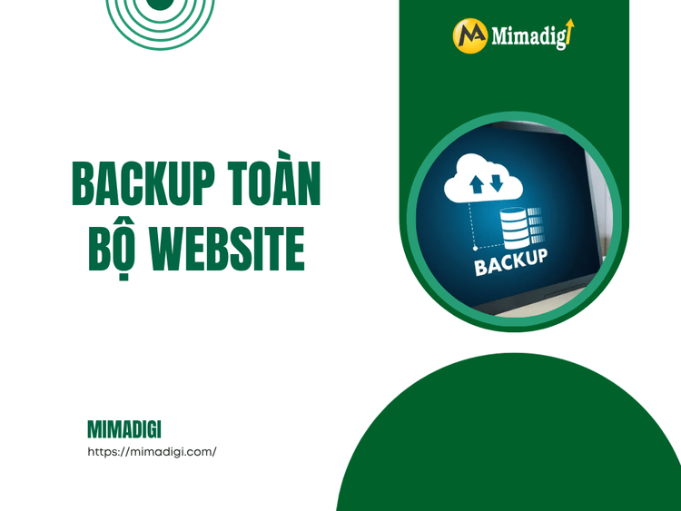 Backup Toàn Bộ Website tại MIMA