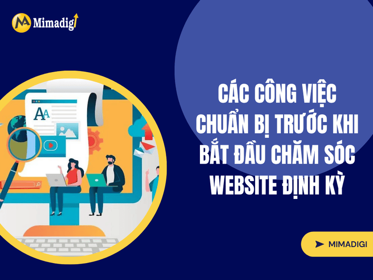 Preparatory Tasks Before Starting Regular Website Maintenance at MIMA