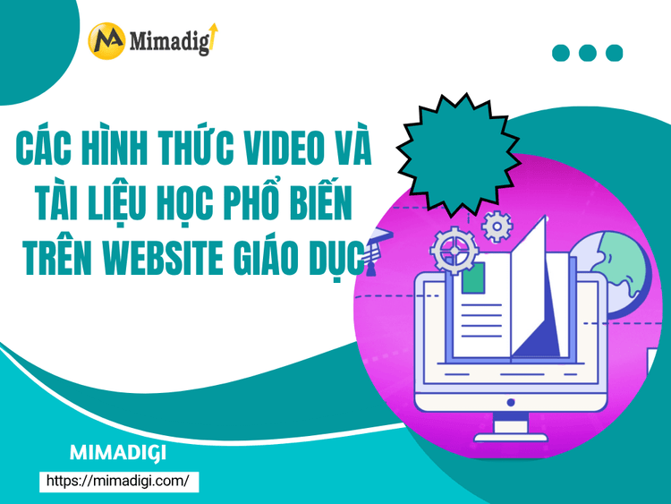 Common Forms of Video and Learning Materials on Educational Websites at MIMA