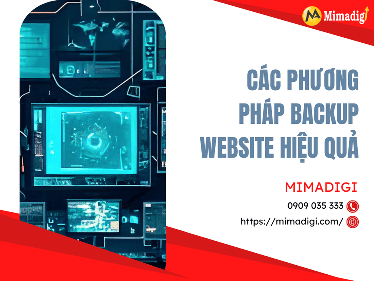 Effective website backup methods at MIMA