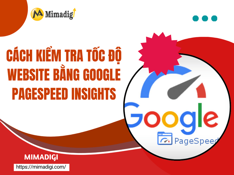 How to check website speed with Google PageSpeed Insights at MIMA