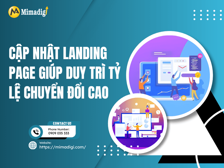 Landing page updates maintains high conversion rates