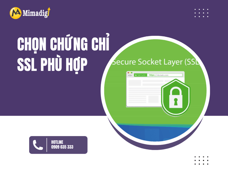 Choose the right SSL certificate at MIMA