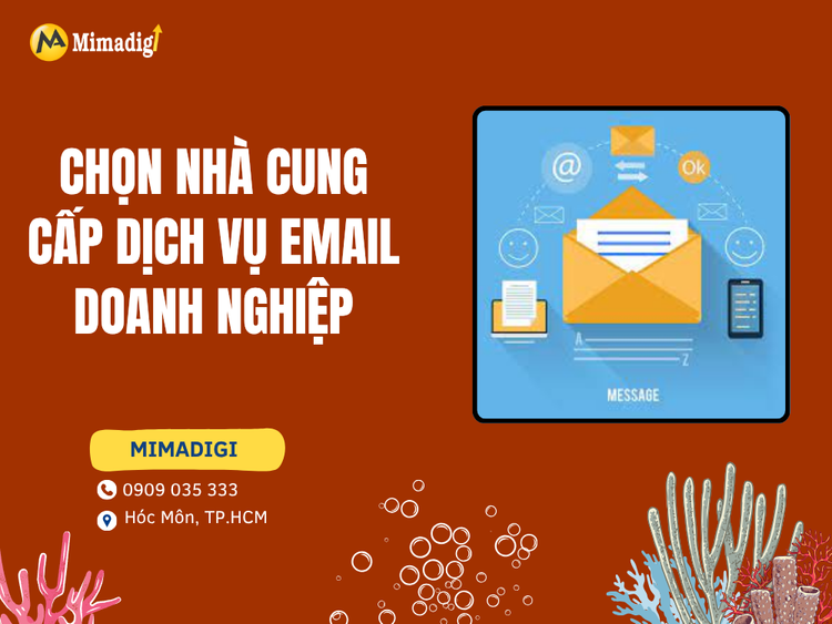Choose a business email service provider at MIMA