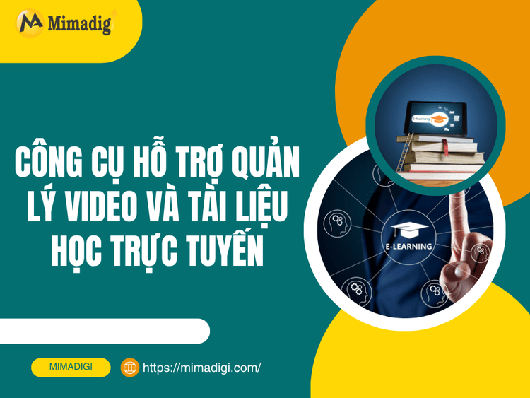 Tools Supporting Online Video and Learning Material Management at MIMA