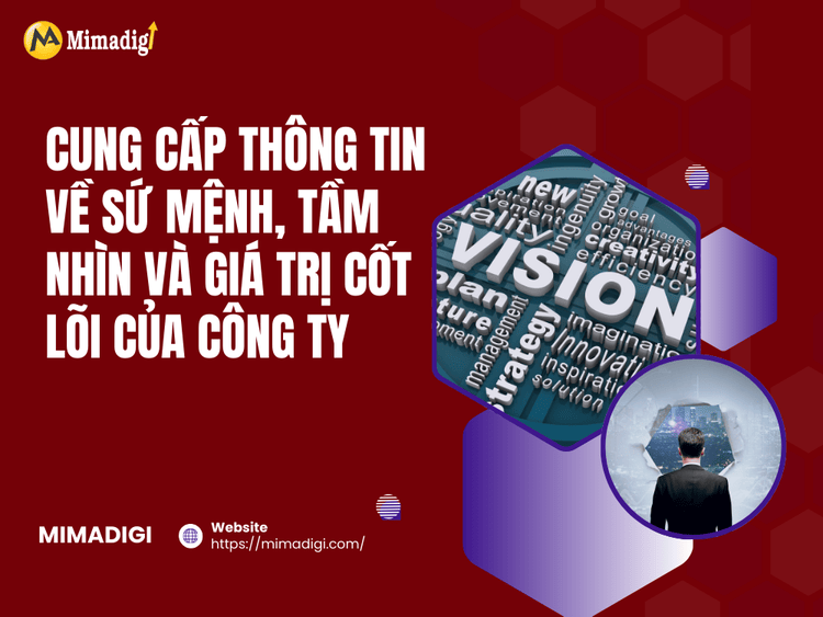 Provide Information About the Company's Mission, Vision, and Core Values at MIMA