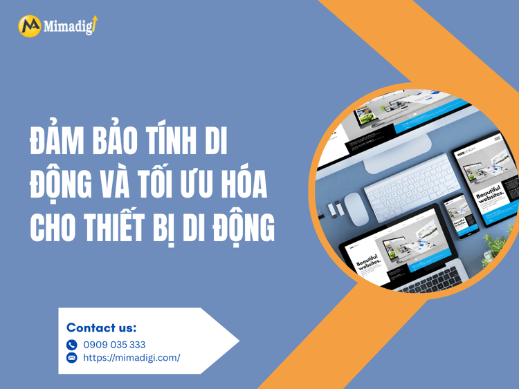 Ensure mobility and optimize for mobile devices at MIMA