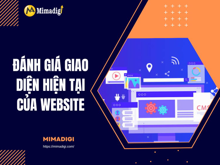 Đánh giá giao diện hiện tại của website tại MIMA