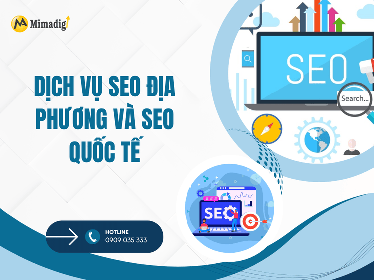 Local SEO and International SEO Services at MIMA