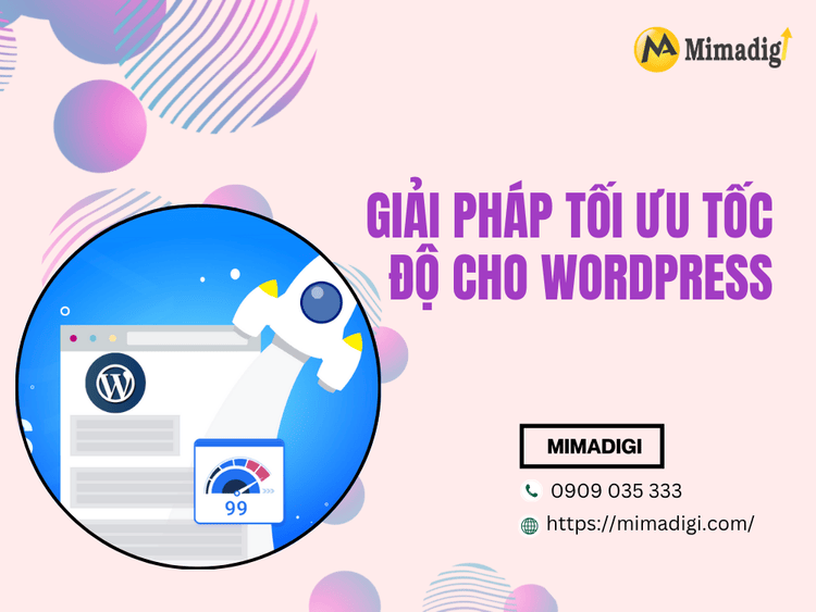 Solutions to optimize speed for WordPress at MIMA