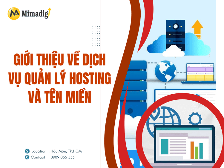 Giới thiệu về dịch vụ quản lý hosting và tên miền tại MIMA