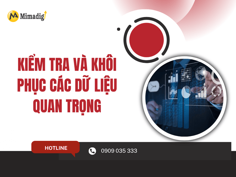 Check and restore important data at MIMA