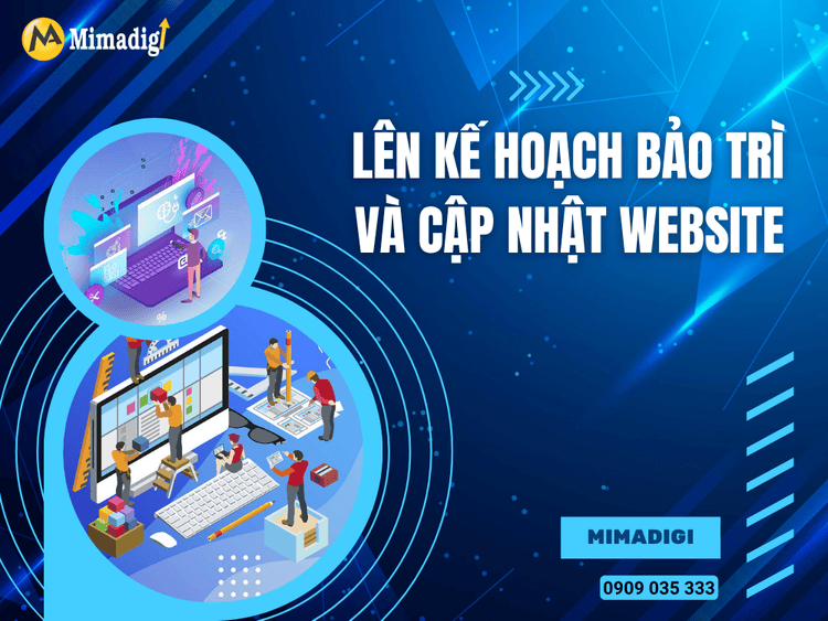 Plan Website Maintenance and Updates at MIMA