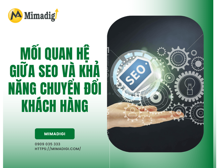 The relationship between SEO and customer conversion capabilities at MIMA