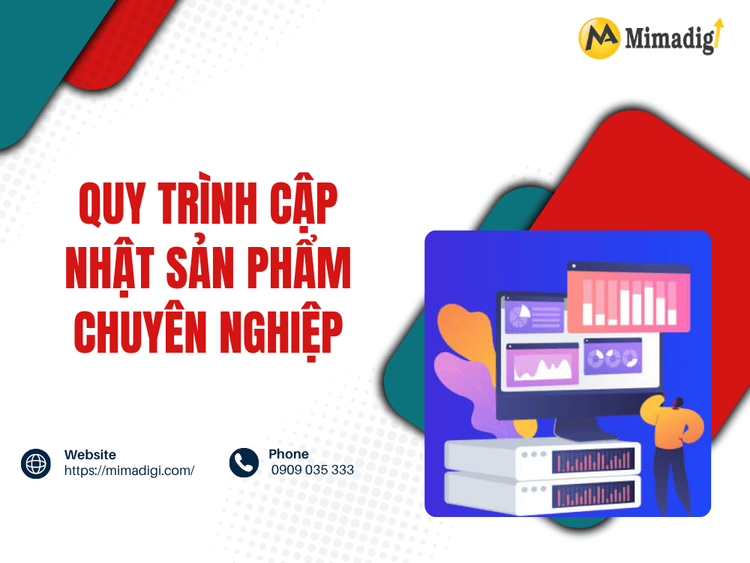 Professional product update process at MIMA