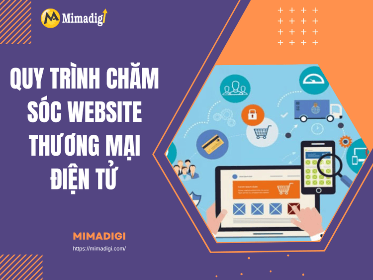 Quy trình chăm sóc website thương mại điện tử tại MIMA