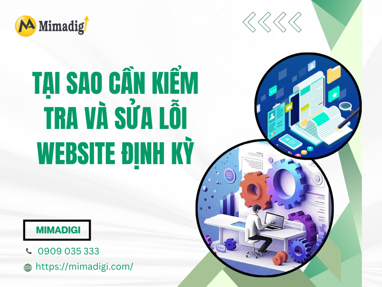 Why periodic website check and error correction is needed at MIMA