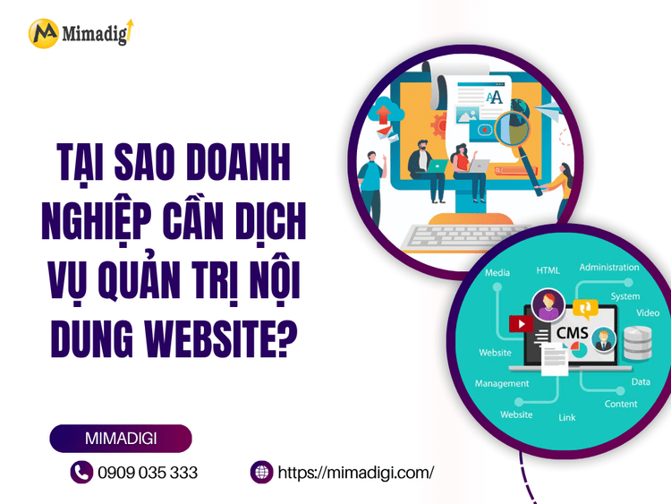 Why Do Businesses Need Website Content Management Services? at MIMA