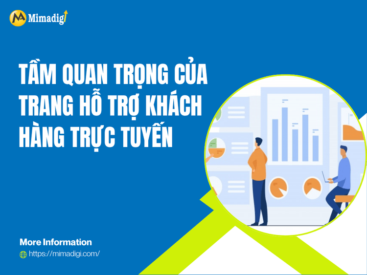 Tầm quan trọng của trang hỗ trợ khách hàng trực tuyến tại MIMA