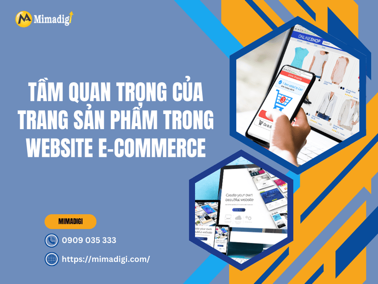 The Importance of Product Pages in E-commerce Websites at MIMA