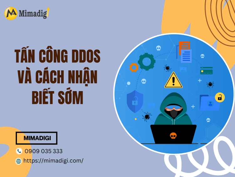 DDoS attacks and how to recognize them early at MIMA