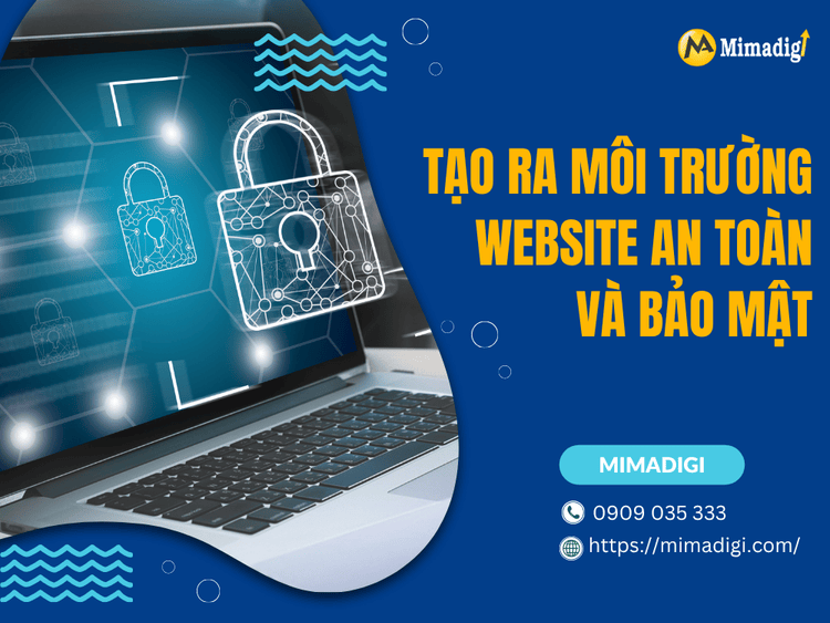 Create a safe and secure website environment at MIMA