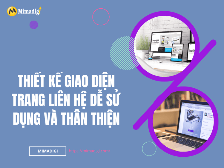 Thiết Kế Giao Diện Trang Liên Hệ Dễ Sử Dụng và Thân Thiện tại MIMA