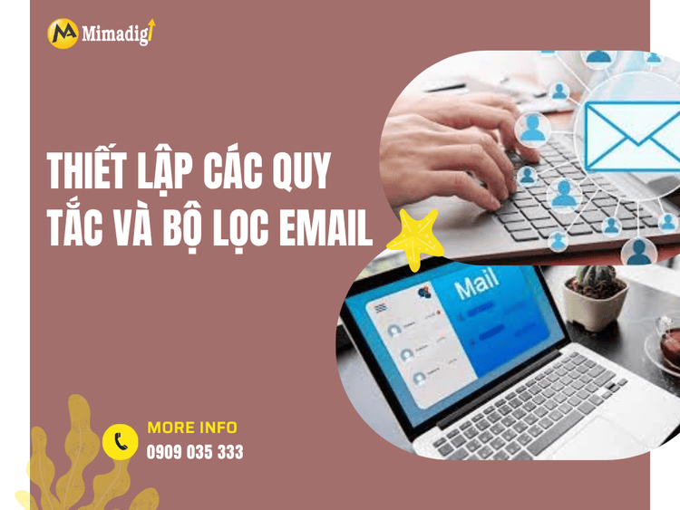 Set up email rules and filters at MIMA