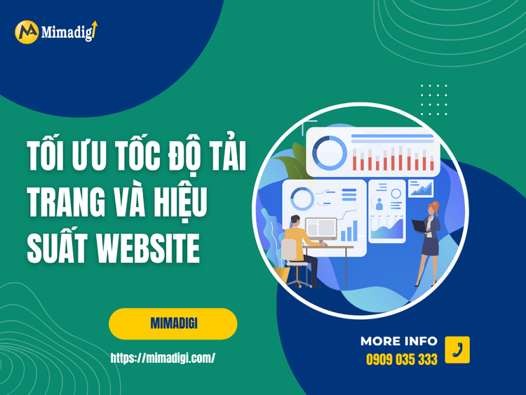 Optimize page load speed and website performance at MIMA