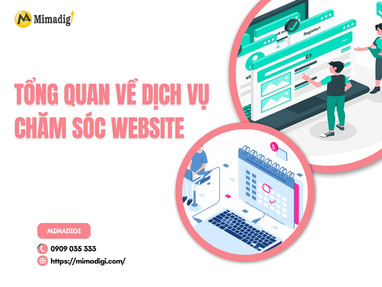 Tổng quan về dịch vụ chăm sóc website tại MIMA