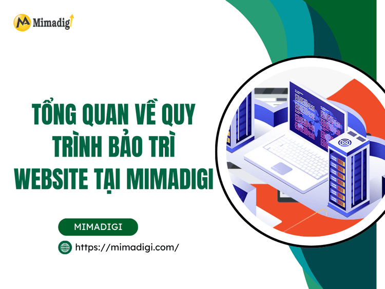 Tổng quan về quy trình bảo trì website tại MIMADIGI
