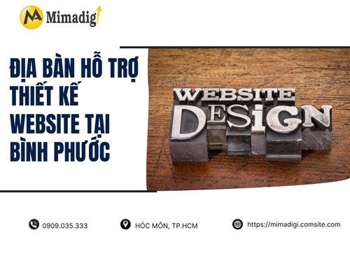 Thiết kế website tại Bình Phước – SEO từ khóa bền vững của mimadigi
