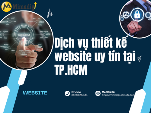Thiết kế website tại TP.HCM – Uy tín, tốc độ cao, dễ quản trị tại thiết kế MIMA