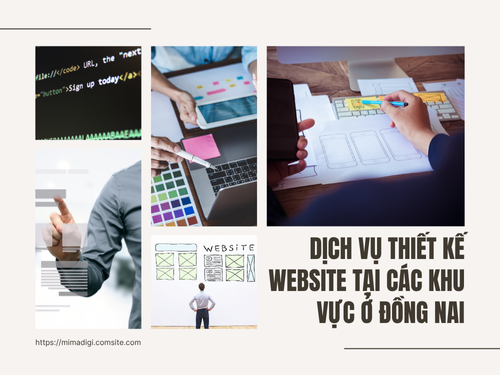 Thiết kế website tại Đồng Nai – Website bán hàng chuẩn SEO cùng mimadigi